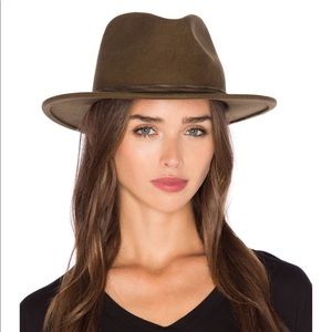 Brixton Corbet Fedora Hat Black